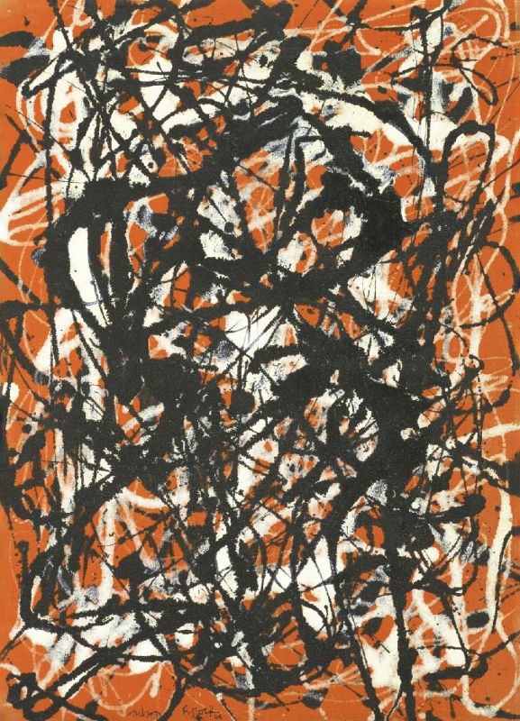 Jackson Pollock Free Form 1946